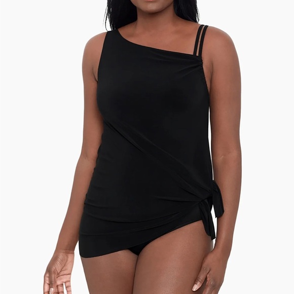 Trim Shaper Brianna Swim Dress, convert to sarong wrap 1 piece, size 12 - Picture 3 of 13